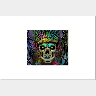 Skull Posters and Art